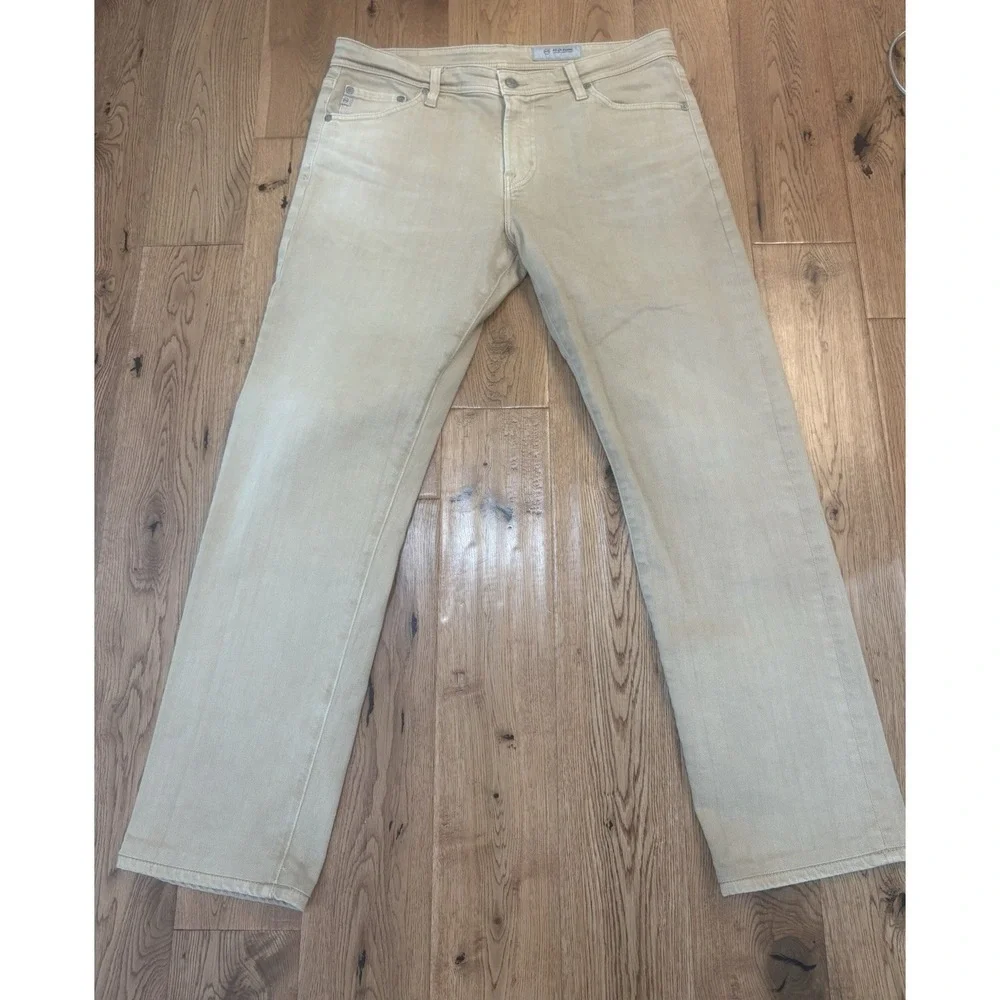 AG Adriano Goldschmied Jeans Khaki/Wheat 33x30